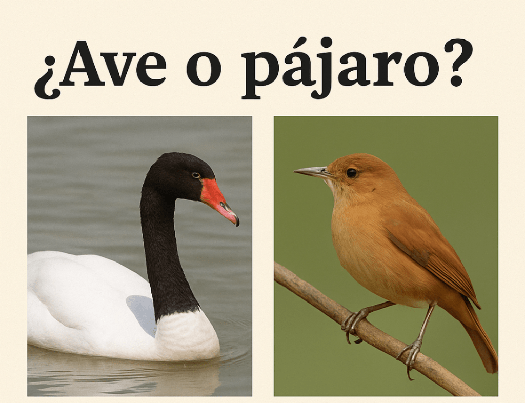 ¿Ave o Pájaro? Casi todos los llamamos&nbsp;mal